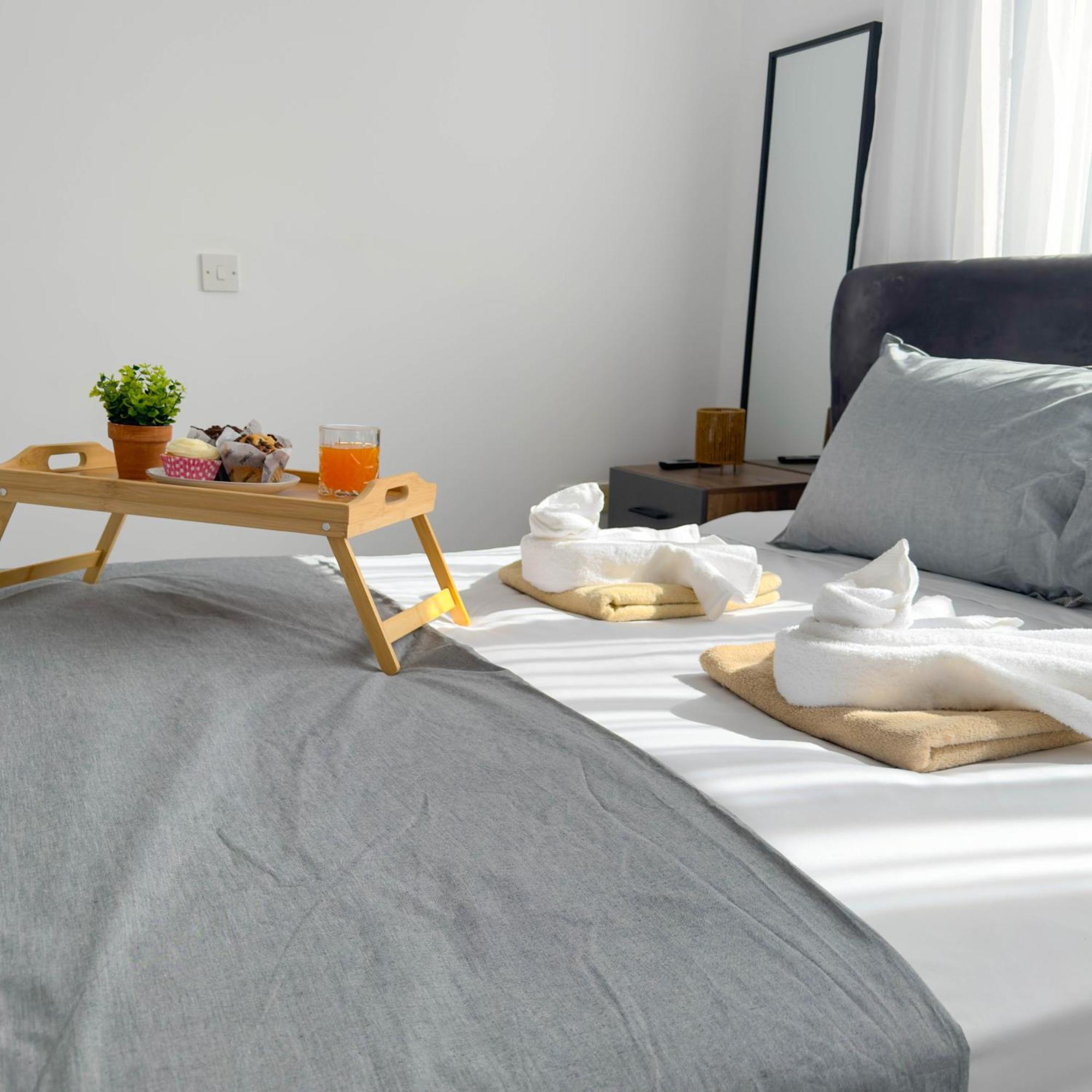 Coastal Getaway Apartment Larnaca Exterior foto
