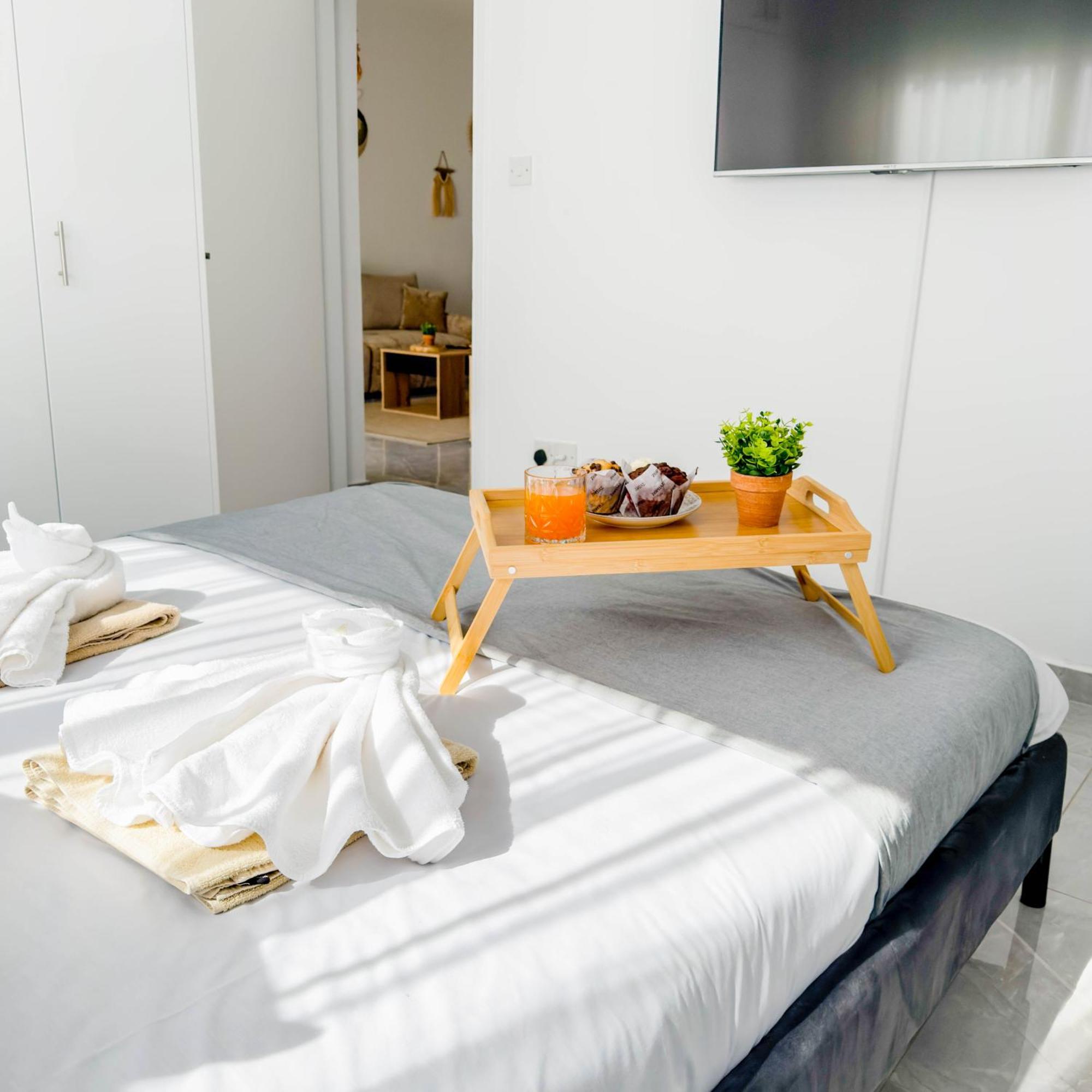 Coastal Getaway Apartment Larnaca Exterior foto