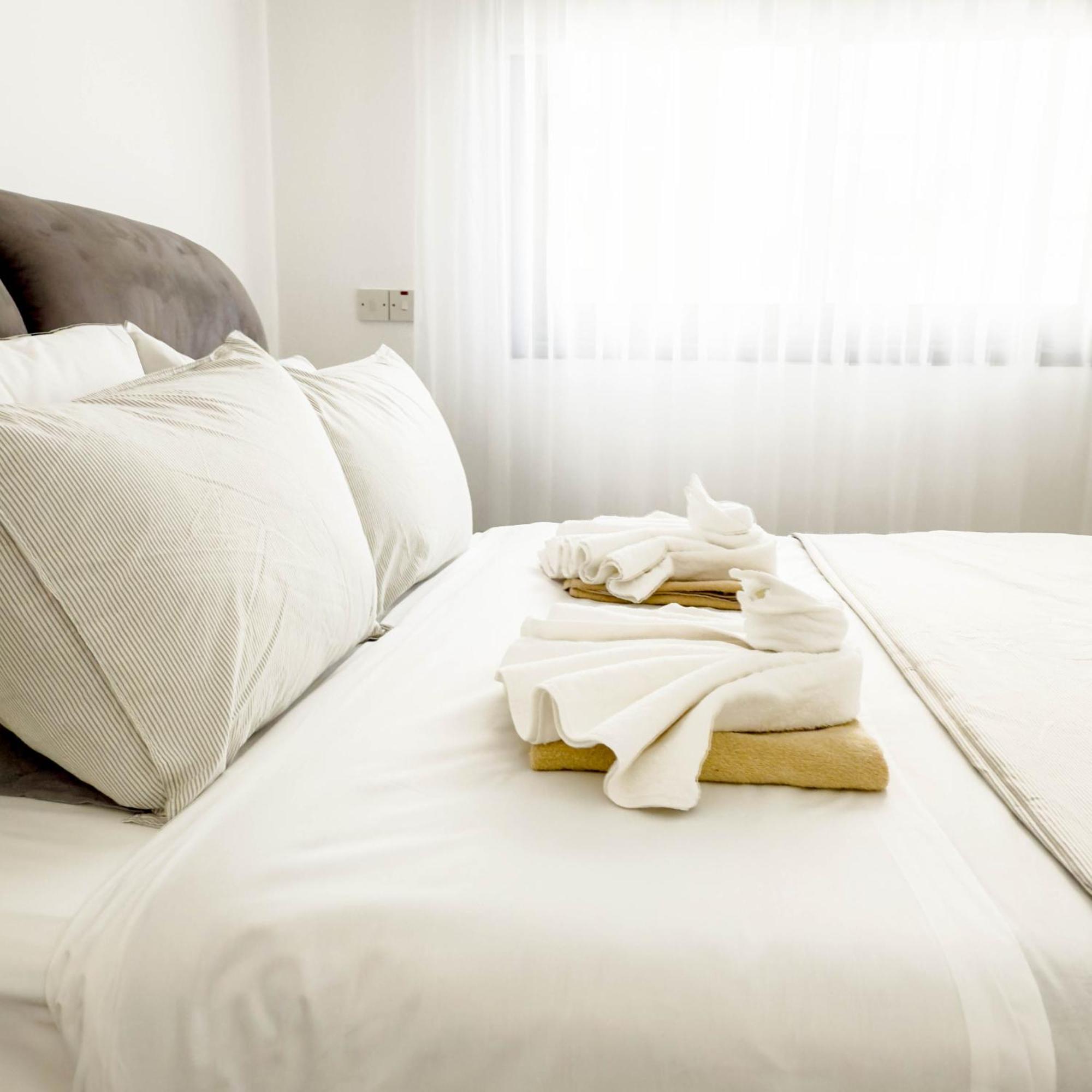 Coastal Getaway Apartment Larnaca Exterior foto