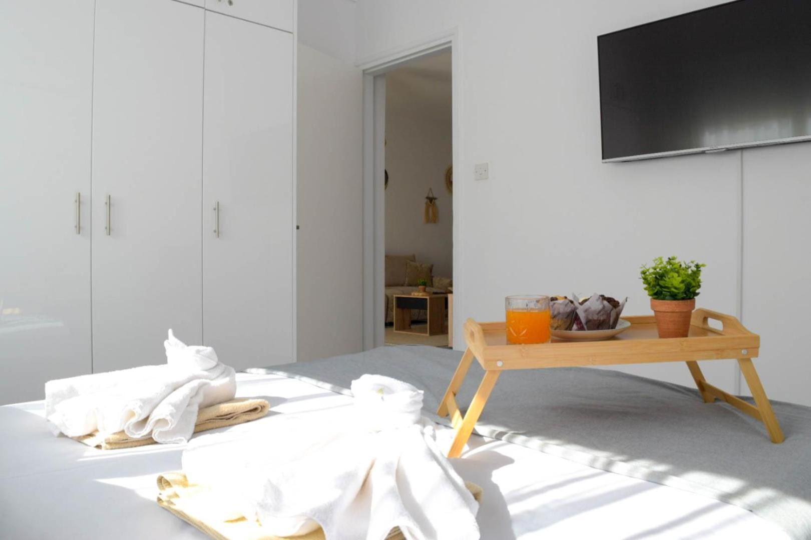 Coastal Getaway Apartment Larnaca Exterior foto